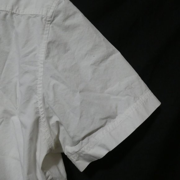 CALVIN KLEIN JEANS | xl extra large | White Short Sleeve Casual Shirt | GUC - Picture 12 of 15